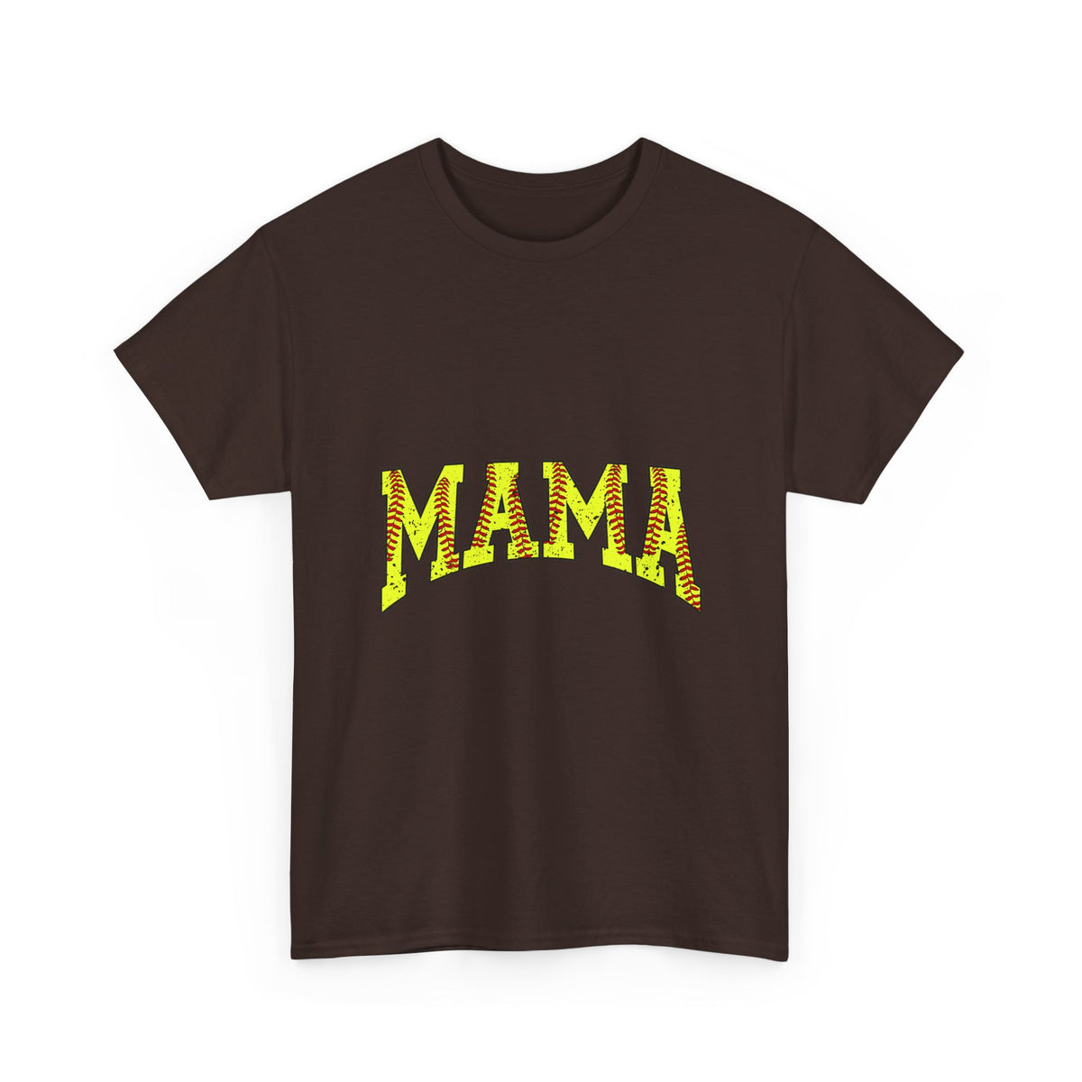 Mama Yellow Tiger Stripe Graphic Tee