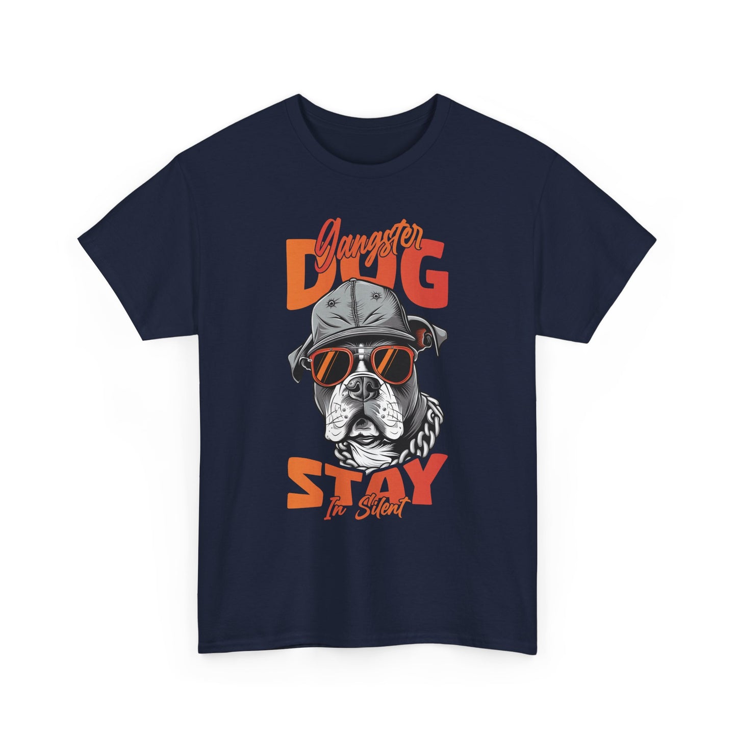 Bulldog Stay Cool T-Shirt – Retro Sunglasses & Hat Dog Graphic Tee