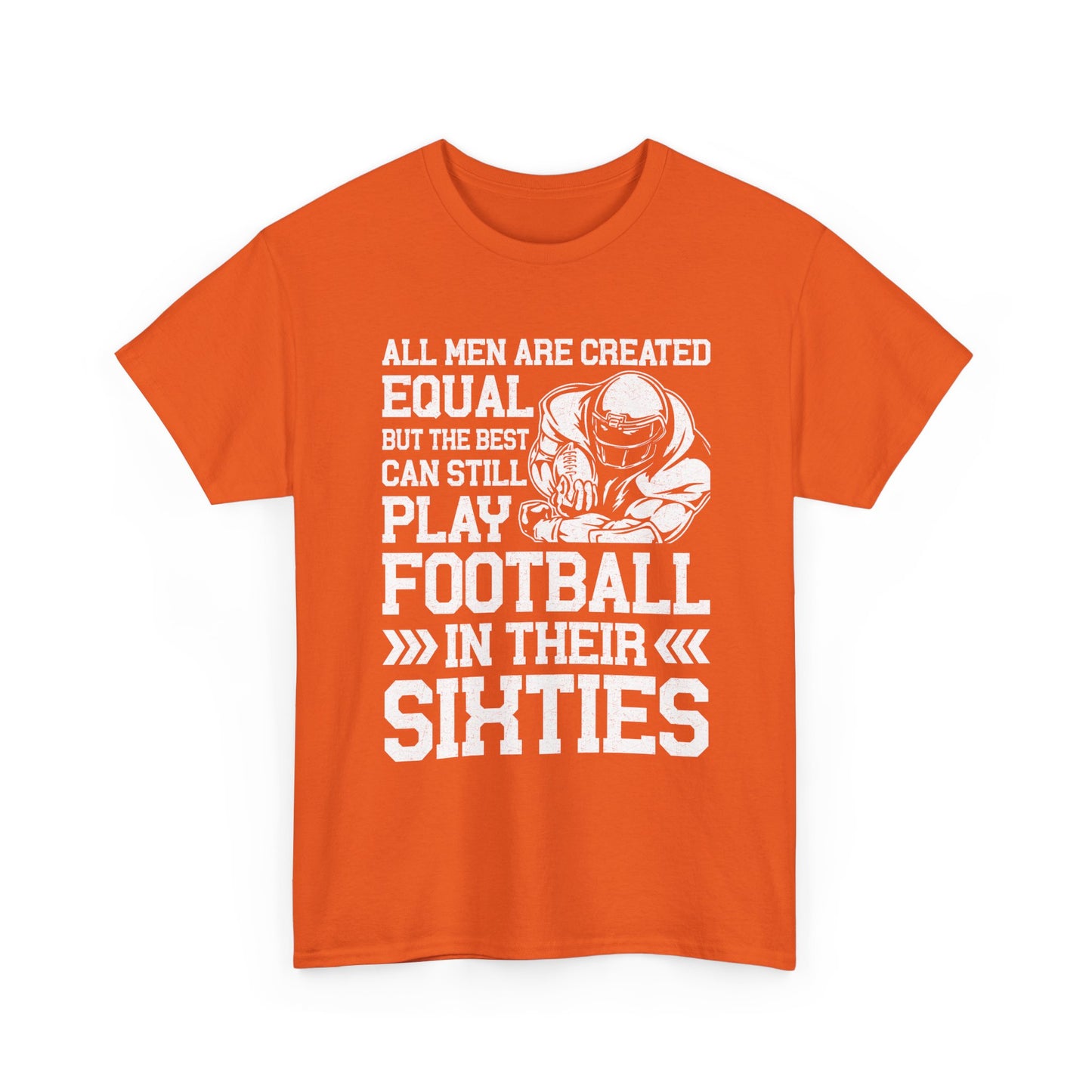 Football in Their Sixties T‑Shirt — Funny Retro Shirt for Older Players & Fans