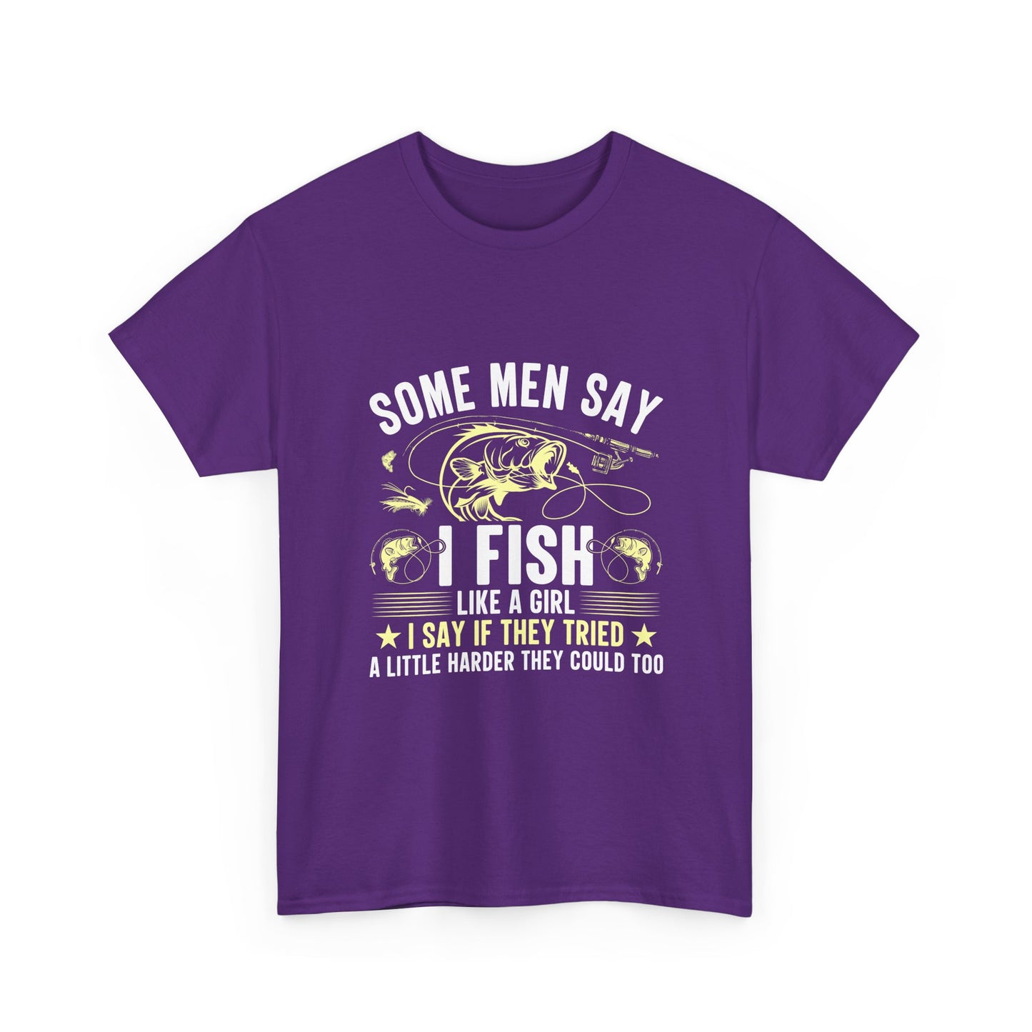 I Fish Like A Girl Fishing T-Shirt – Funny Women's Angler Tee