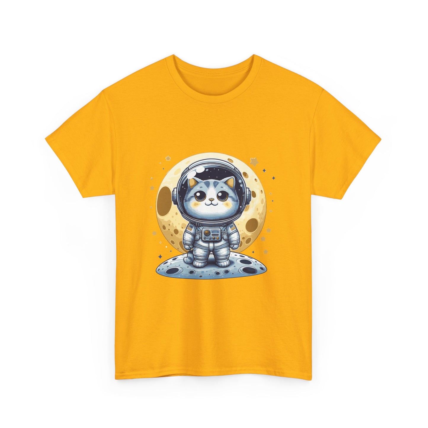 Astronaut Cat T-Shirt — Cute Space Cat Tee
