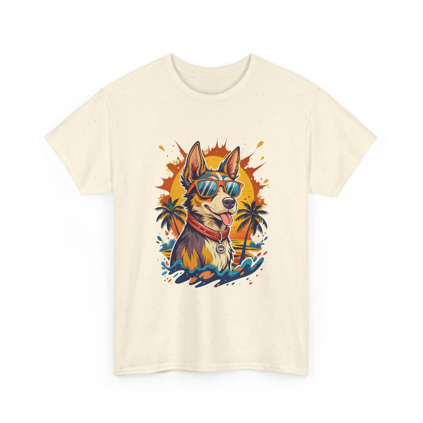 Cool Corgi Summer Tee — Sunglasses Dog Beach T-Shirt