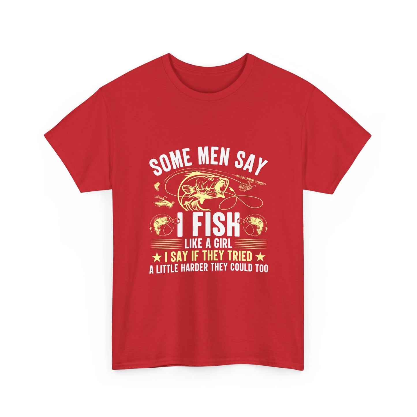 I Fish Like A Girl Fishing T-Shirt – Funny Women's Angler Tee