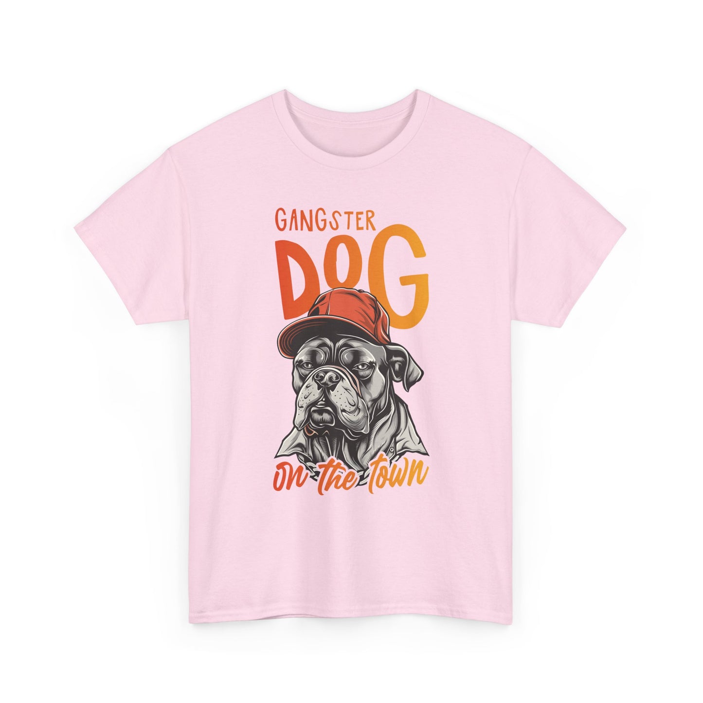 Gangster Dog T‑Shirt – 'Gangster Dog On The Town' Graphic Tee