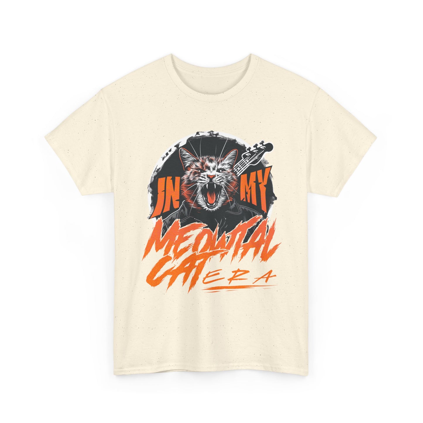 Graphic Tee — “In My Head/Medusa Mental” Fierce Cat Rock Band Design