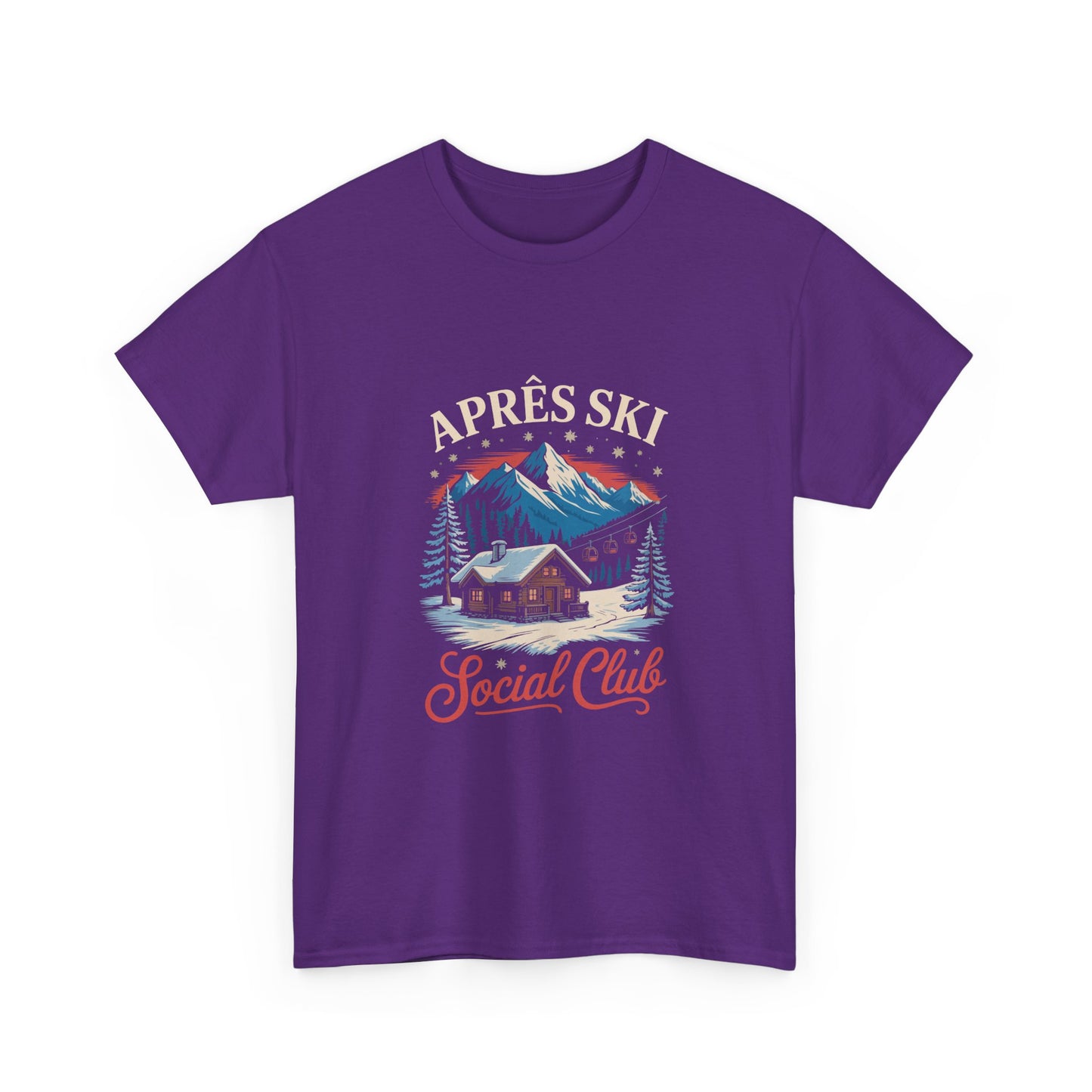 T-Shirt — Apres Ski Social Club Mountain Lodge Graphic Tee