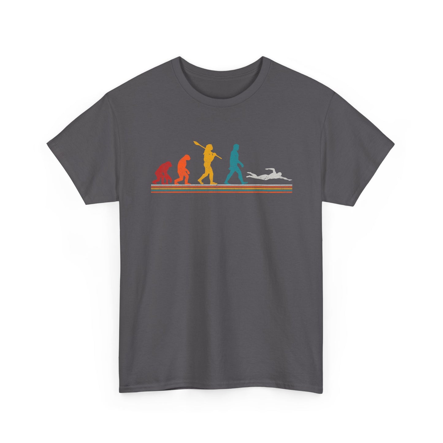 Evolution of Swiming T-Shirt