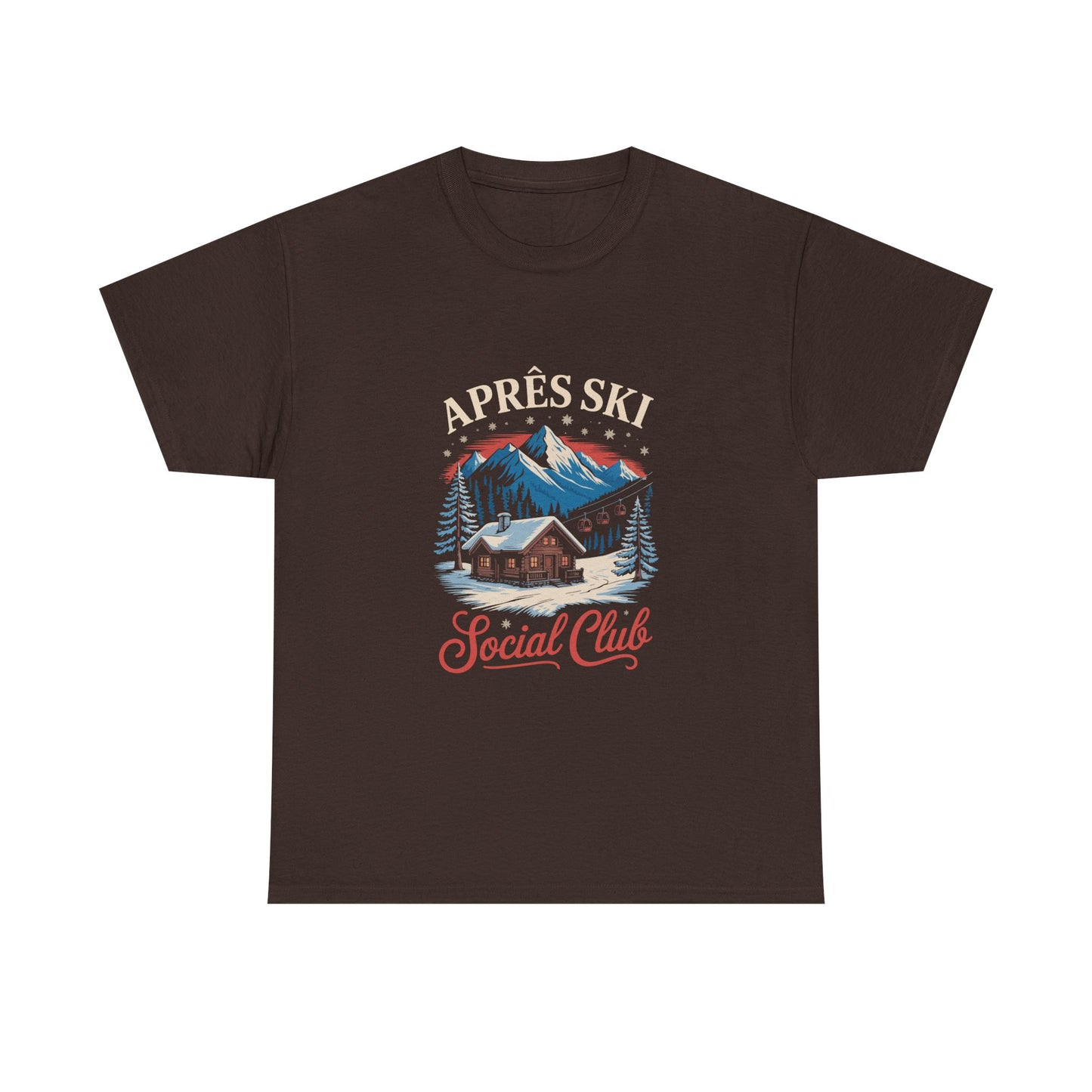 T-Shirt — Apres Ski Social Club Mountain Lodge Graphic Tee