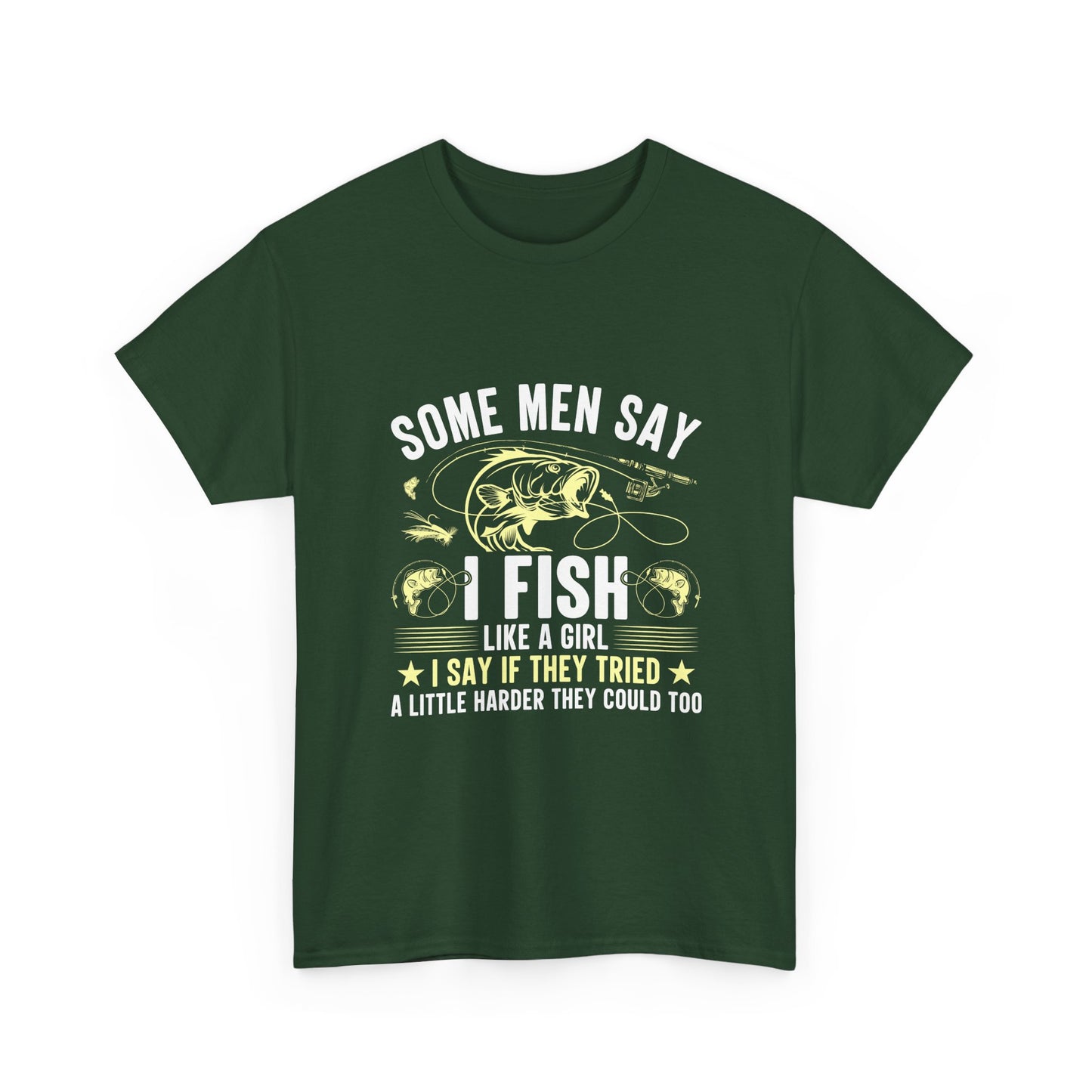 I Fish Like A Girl Fishing T-Shirt – Funny Women's Angler Tee