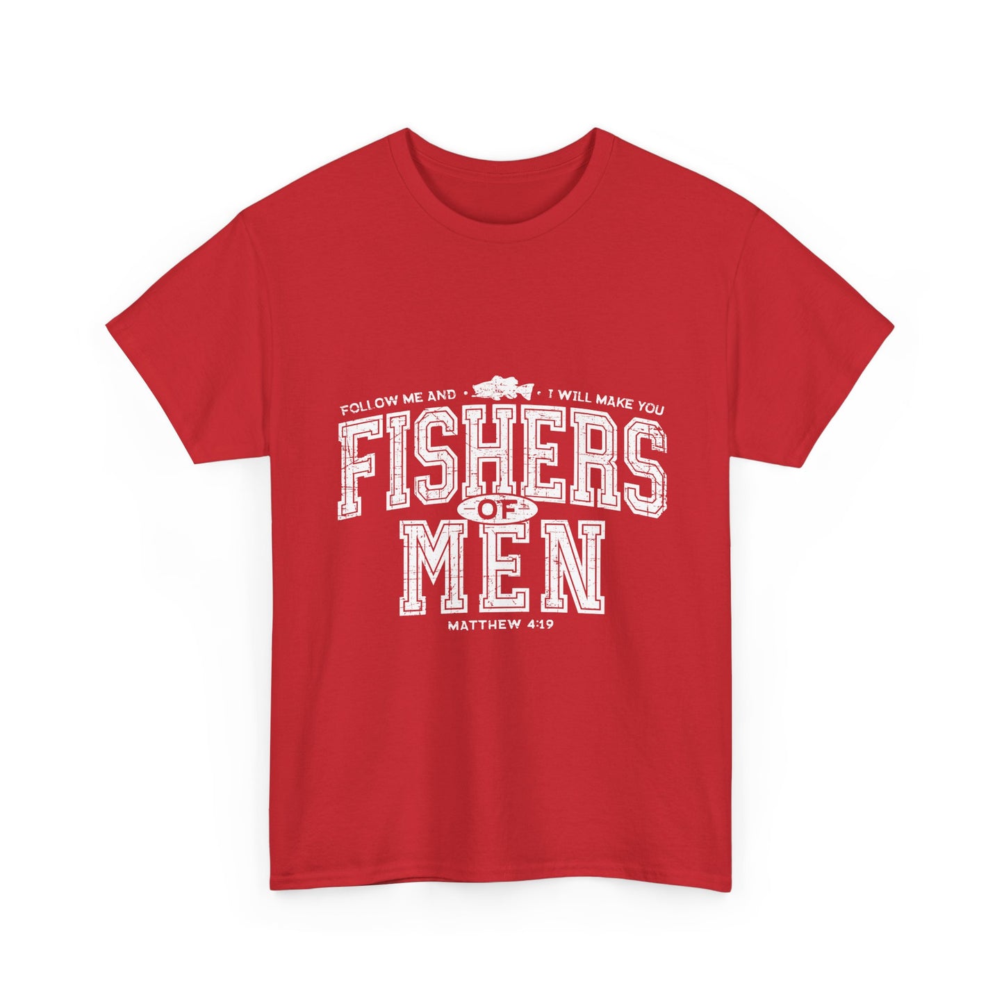Fishers of Men Tee — Matthew 4:19 Christian Fishing Apparel
