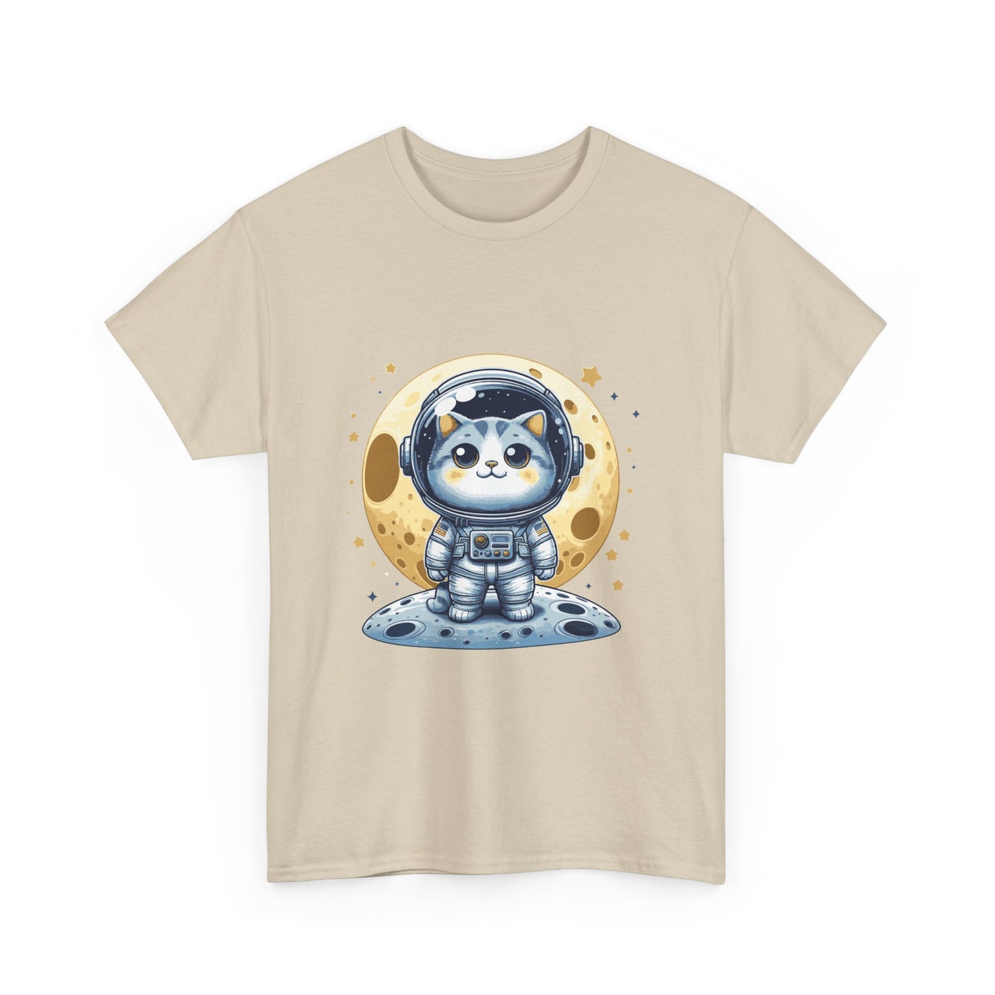 Astronaut Cat T-Shirt — Cute Space Cat Tee