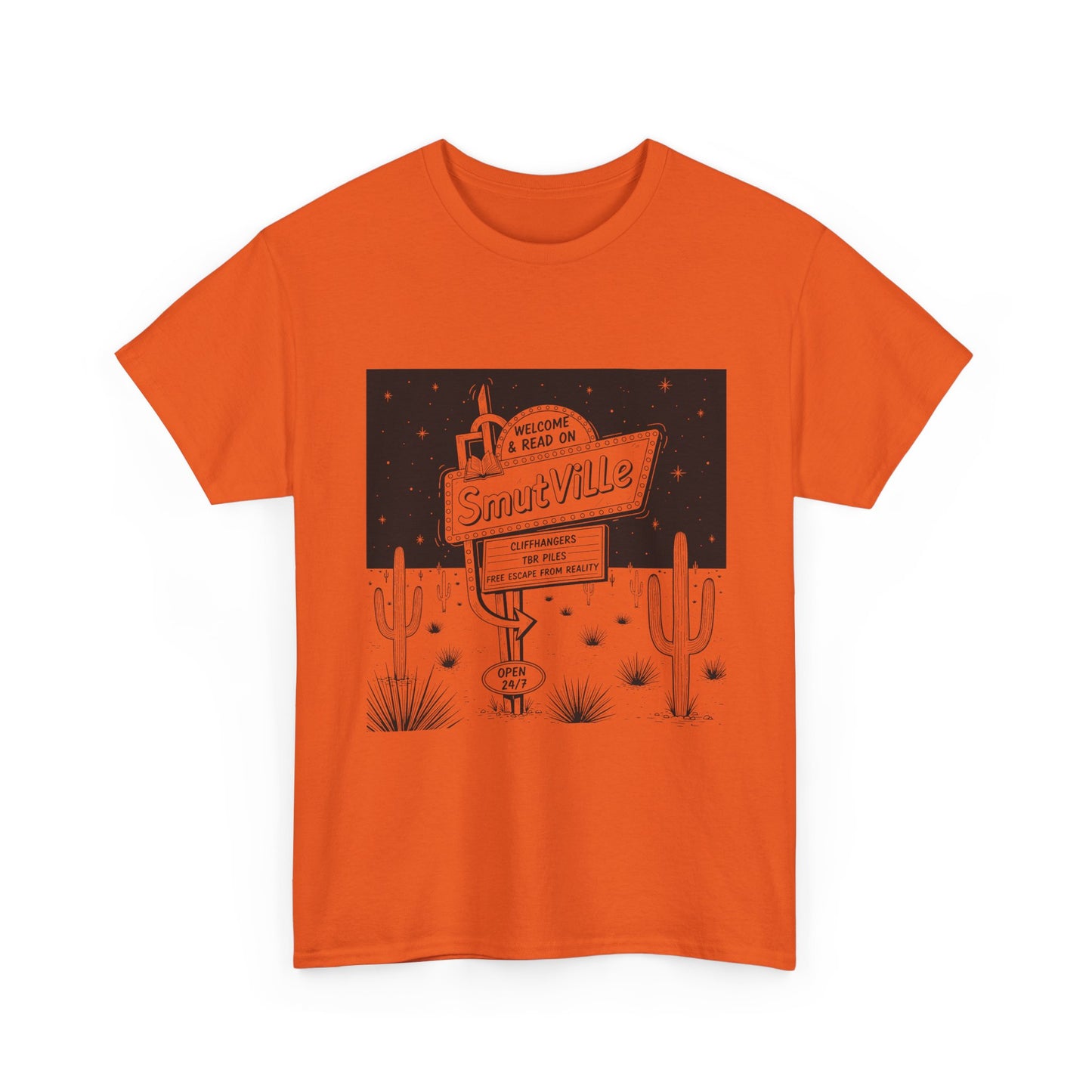 T-Shirt — 'Welcome to Snuuville' Vintage Desert Sign Graphic Tee