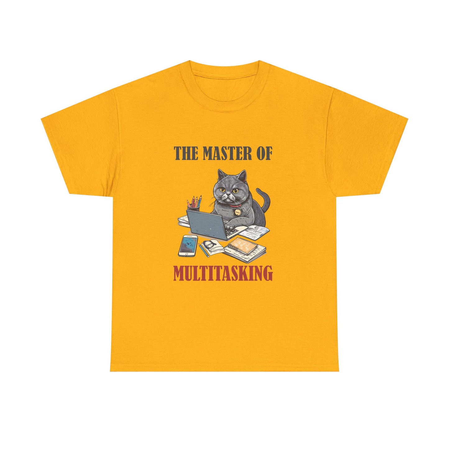 The Master of Multitasking Cat T-Shirt