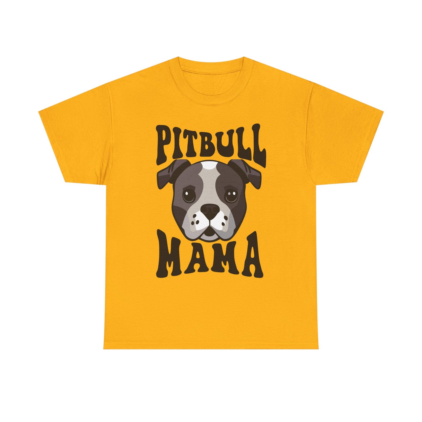 Pitbull Mama Dog T-Shirt