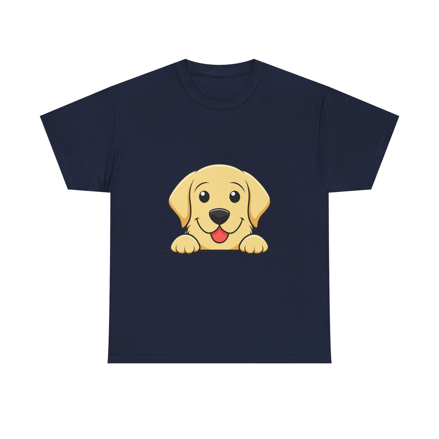 Peeking Golden Retriever Tee