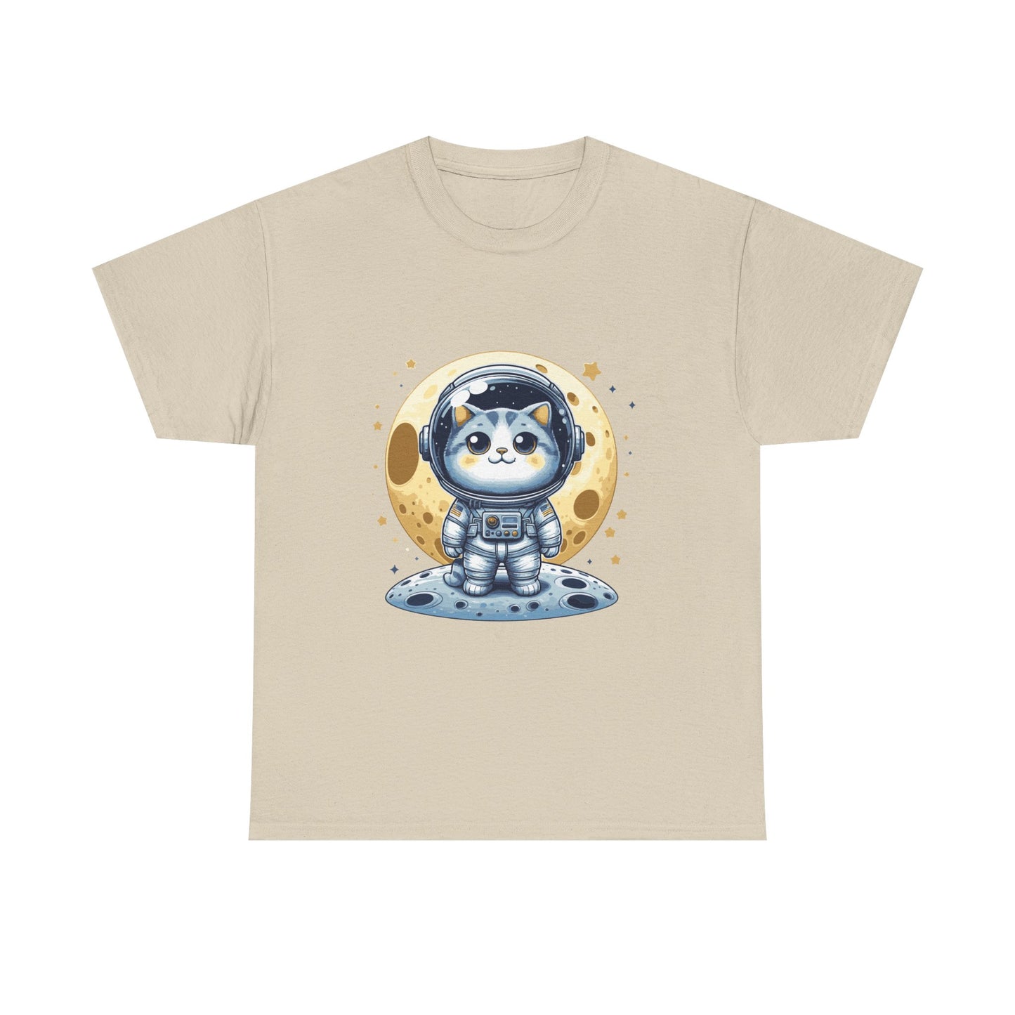 Astronaut Cat T-Shirt — Cute Space Cat Tee