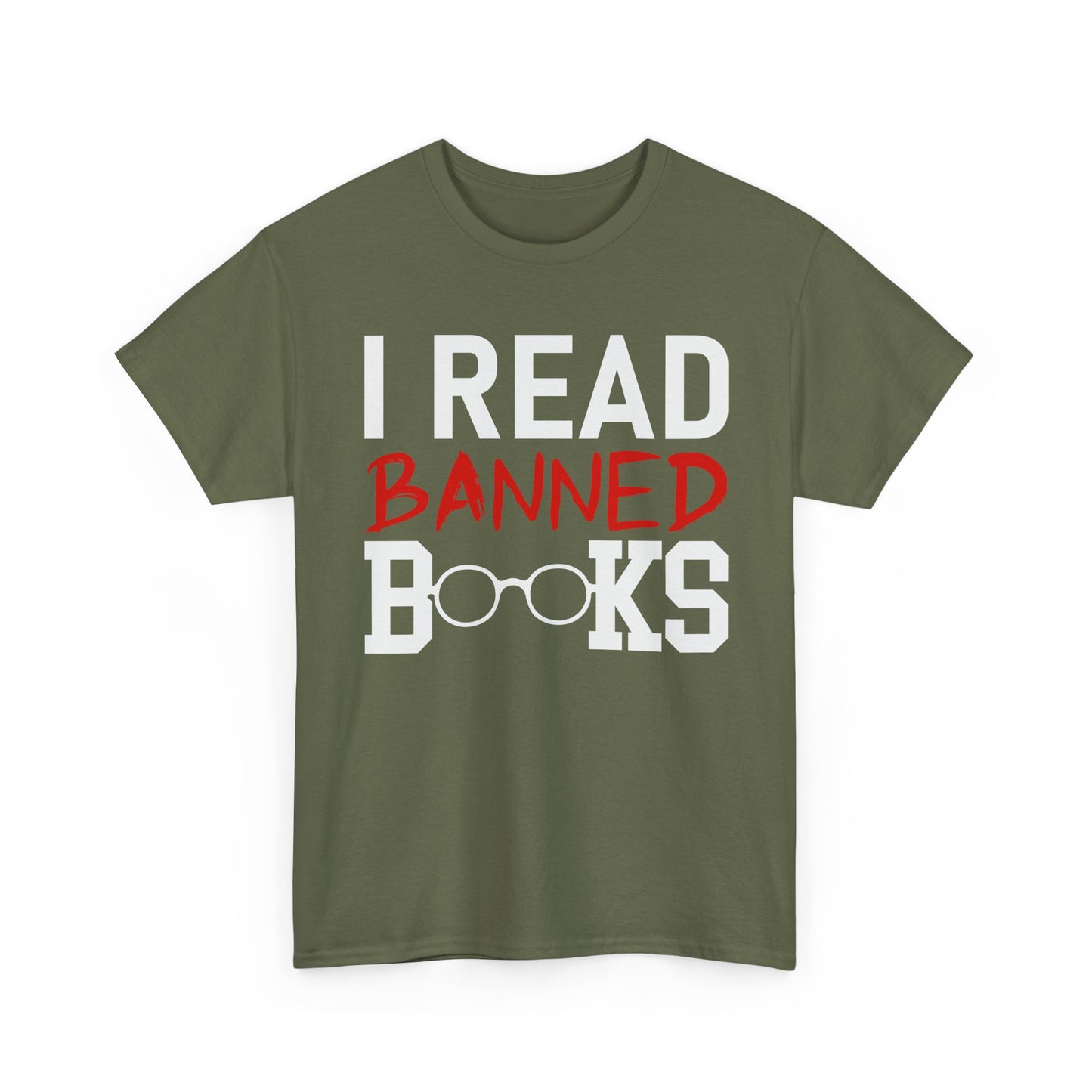I Read Banned Books Tee – Literary Freedom Protest T‑Shirt