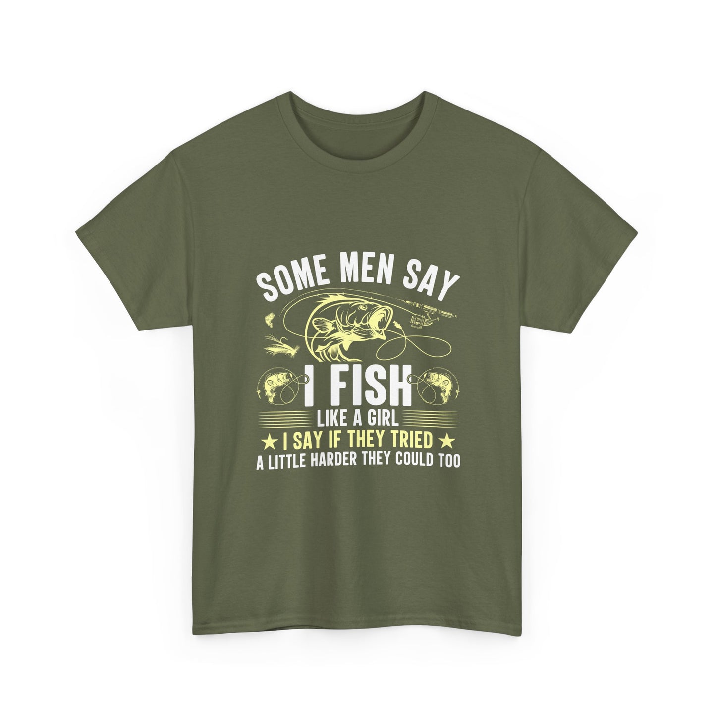 I Fish Like A Girl Fishing T-Shirt – Funny Women's Angler Tee