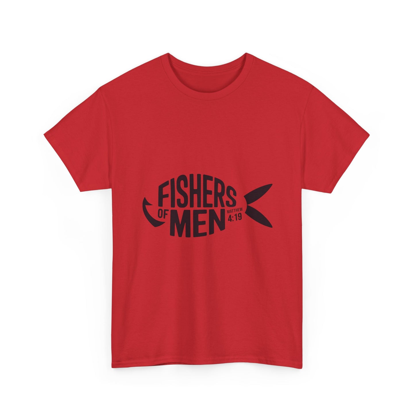 Fishing T-Shirt - "Fishers of Men" Christian Faith Graphic Tee