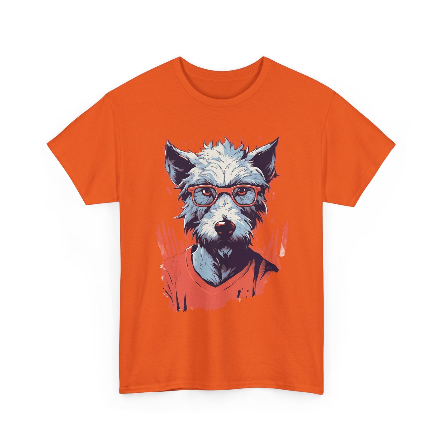 Hipster Dog T-Shirt — Cool Glasses Westie Graphic Tee