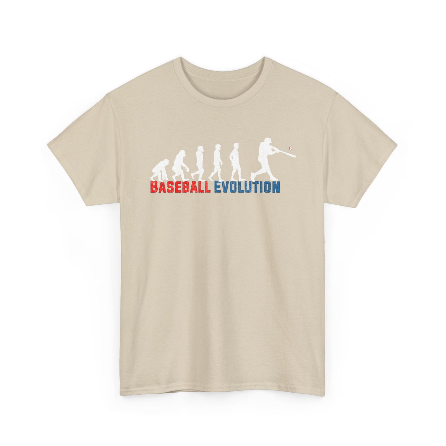 Baseball Evolution T-Shirt — Funny Baseball Player Evolution Graphic Tee