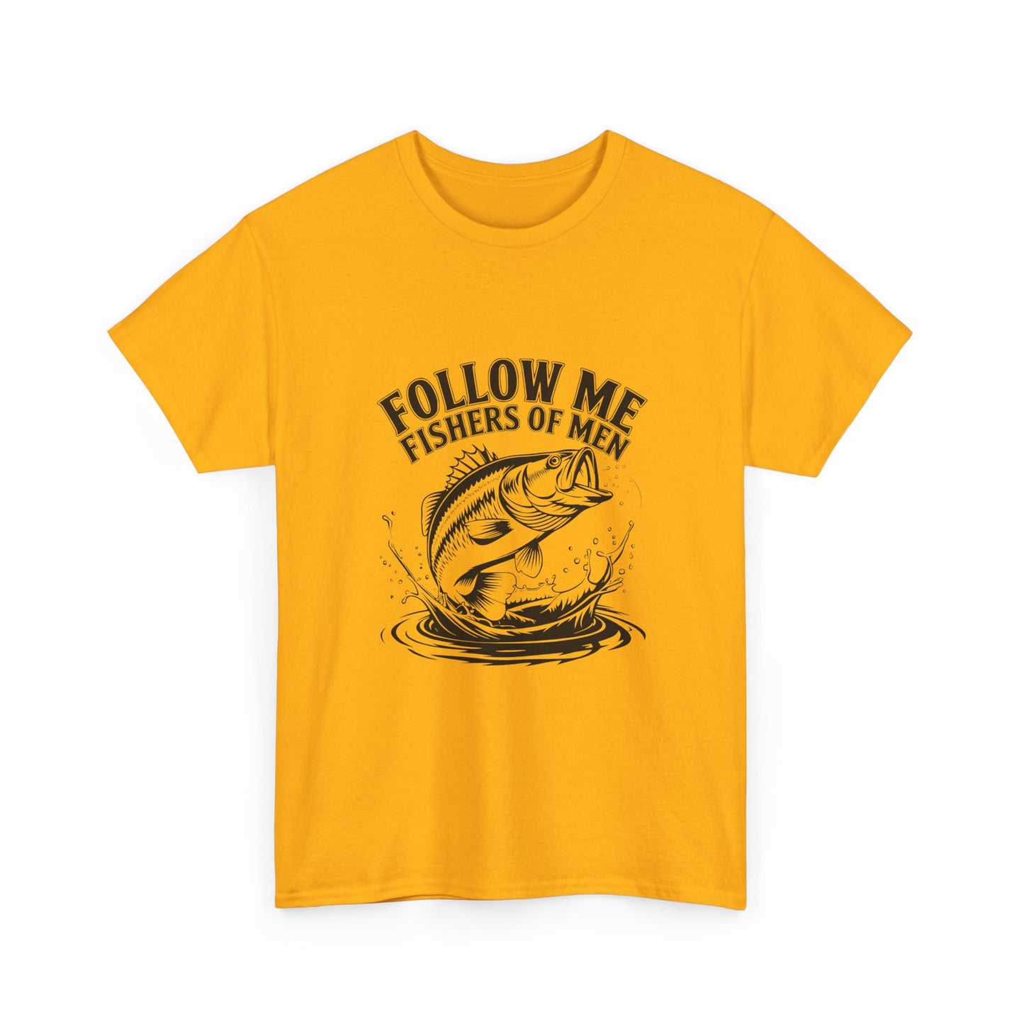 Follow Me Fishers of Men T-Shirt – Christian Fishing Graphic Tee