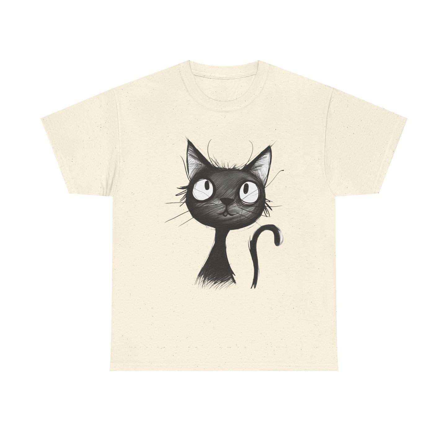 Whimsical Black Cat