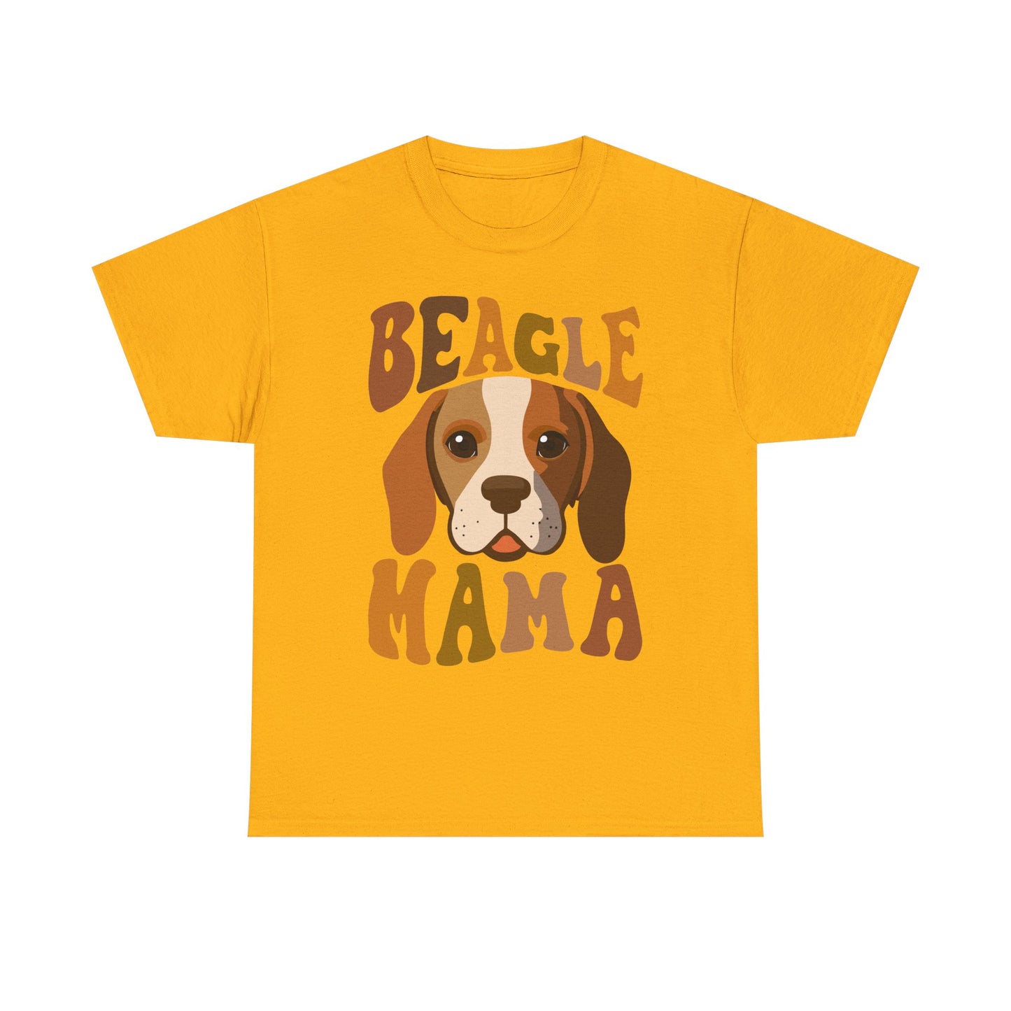 Beagle Mama T-Shirt — Cute Retro Beagle Mom Tee