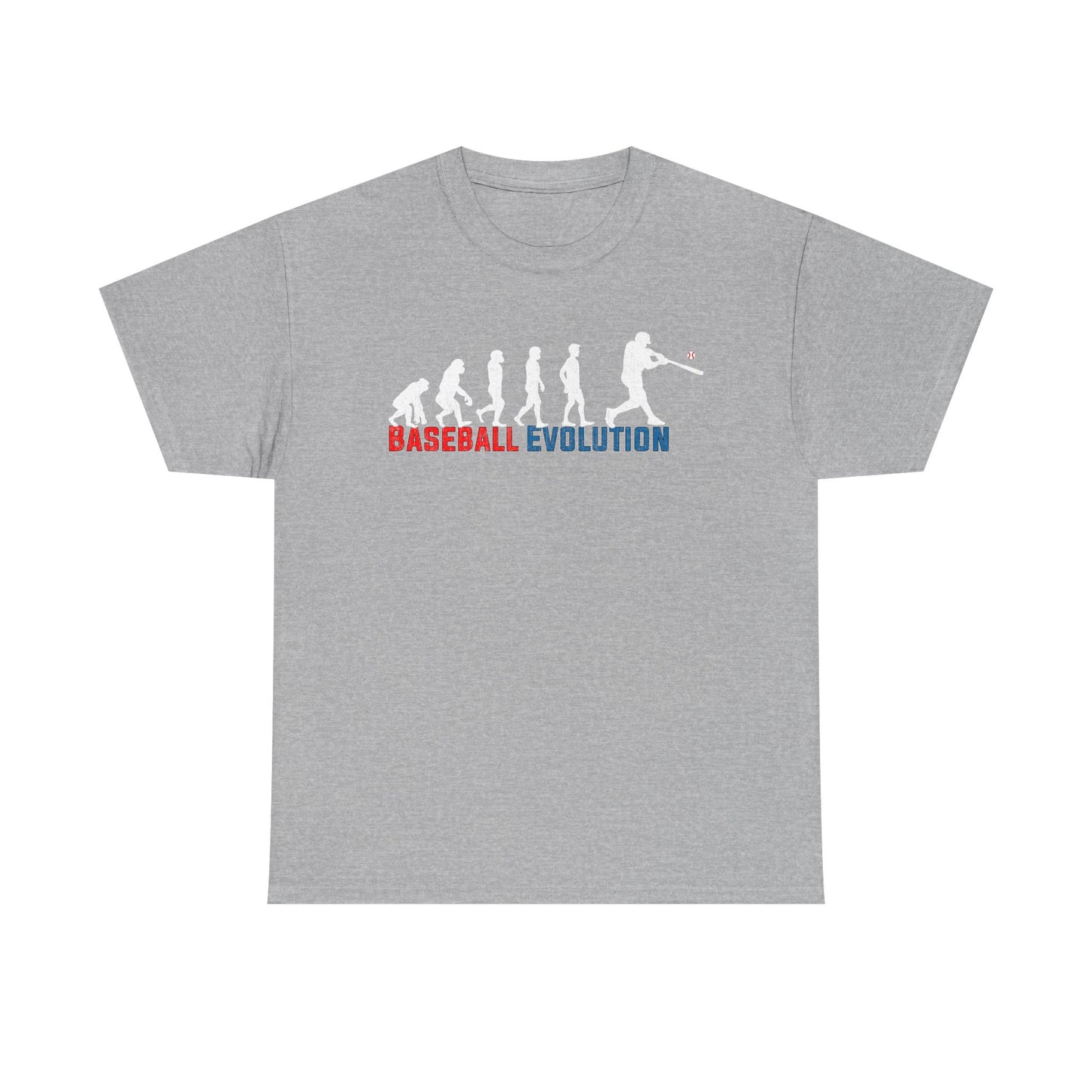 Baseball Evolution T-Shirt — Funny Baseball Player Evolution Graphic Tee