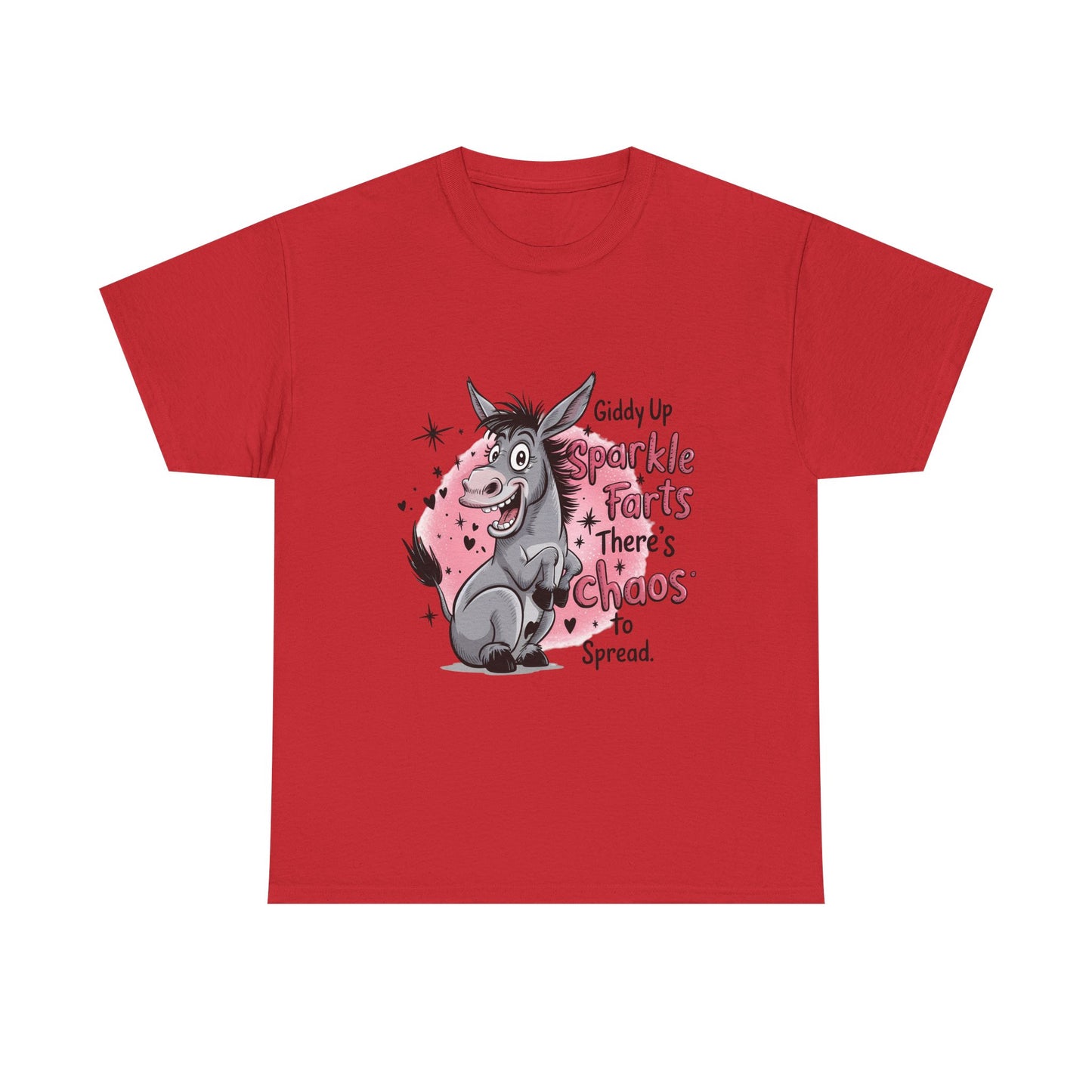 Donkey "Sparkle Farts" T-Shirt — Cute Funny Unicorn Alternative Tee