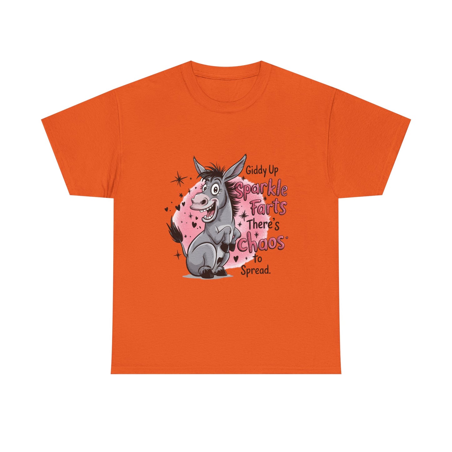 Donkey "Sparkle Farts" T-Shirt — Cute Funny Unicorn Alternative Tee