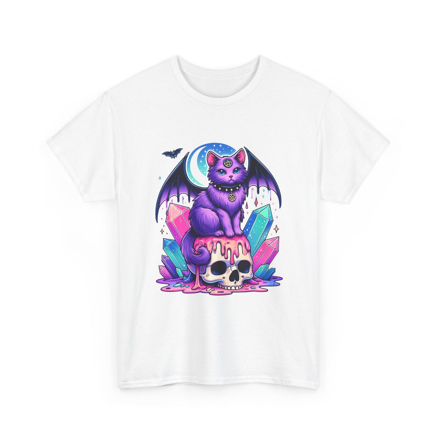 Gothic Crystal Cat T-Shirt