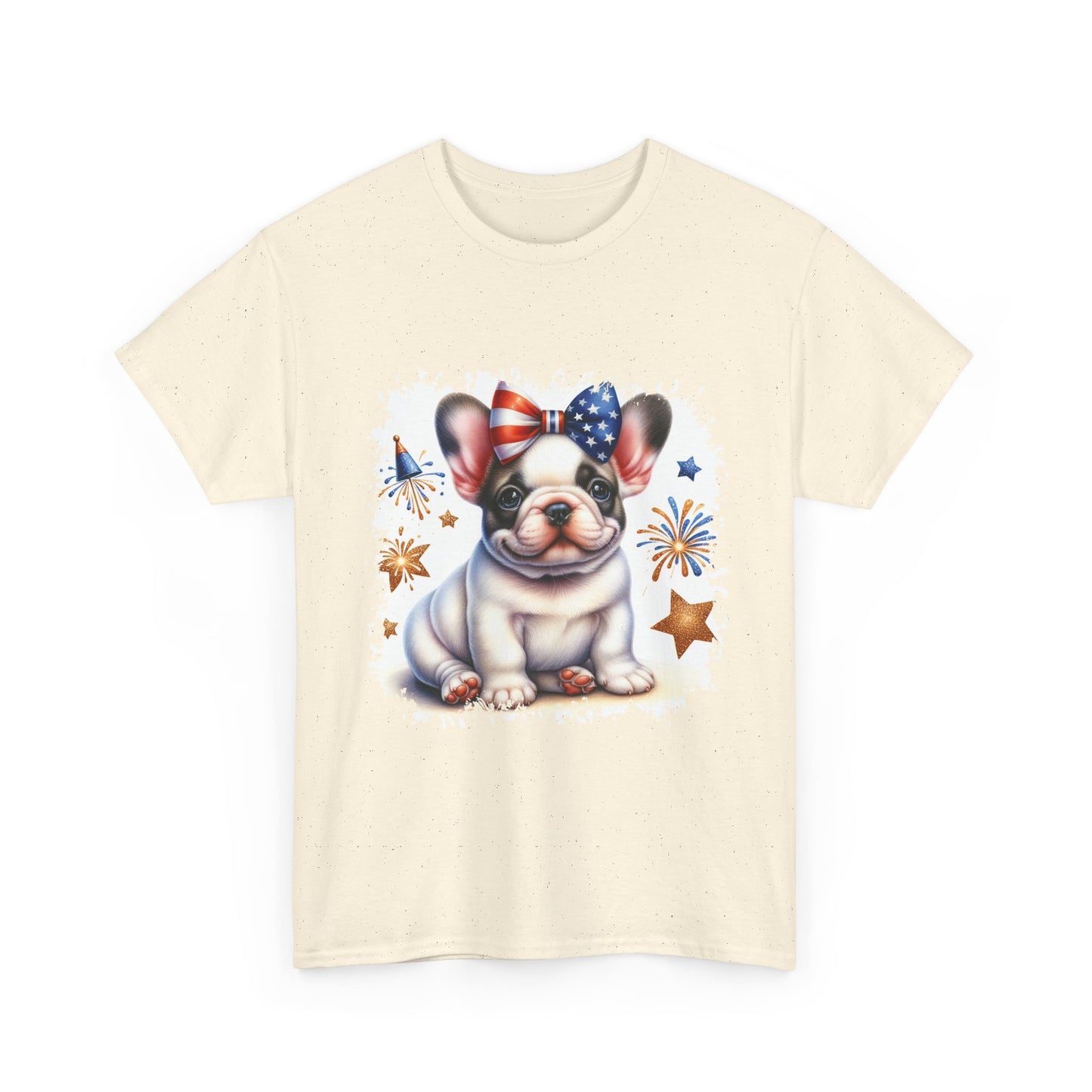 Patriotic French Bulldog Tee