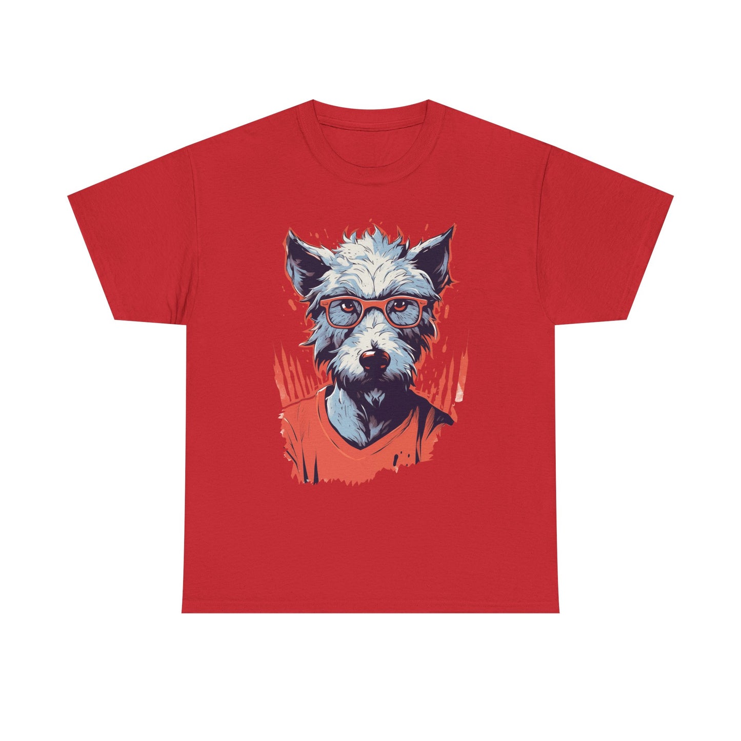 Hipster Dog T-Shirt — Cool Glasses Westie Graphic Tee