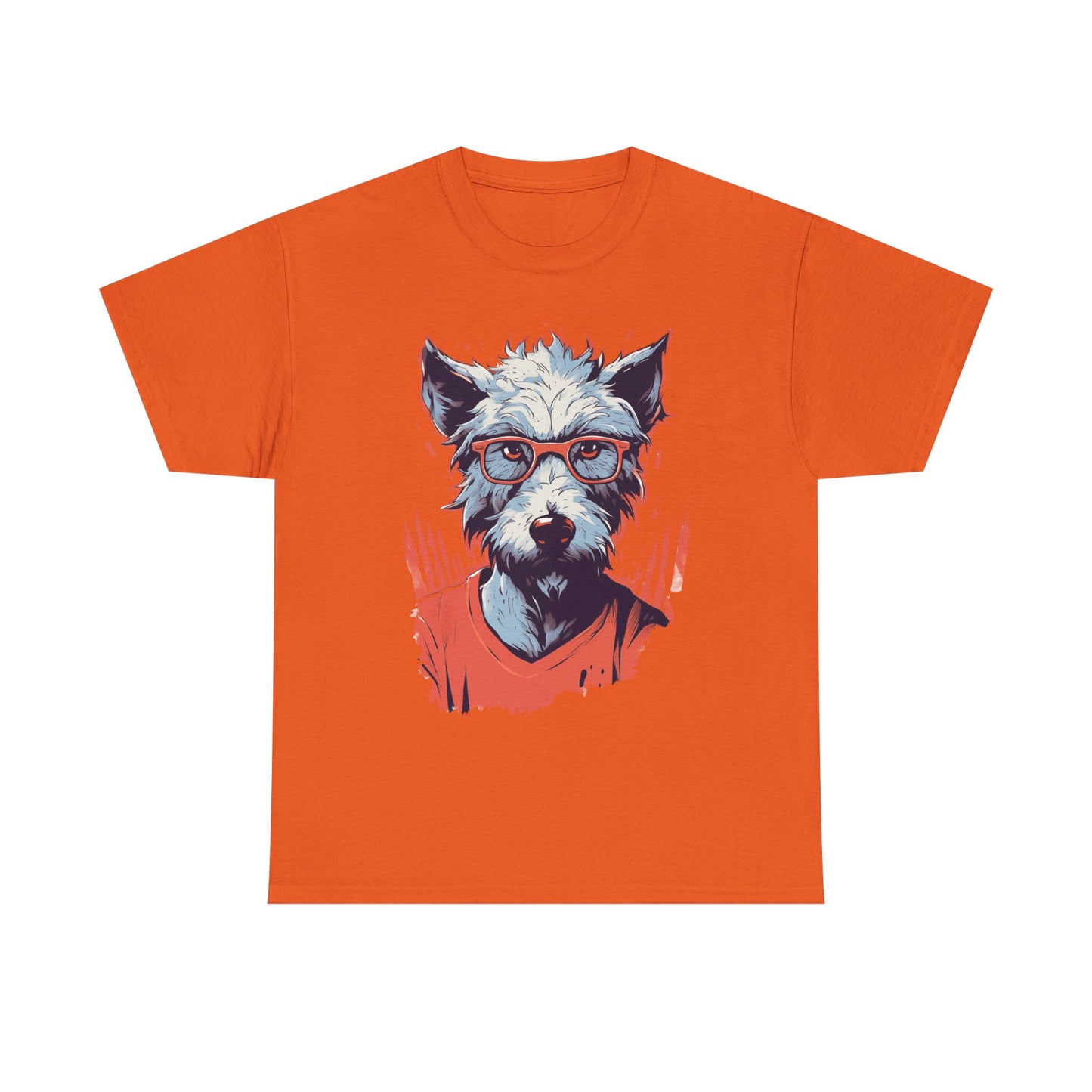 Hipster Dog T-Shirt — Cool Glasses Westie Graphic Tee