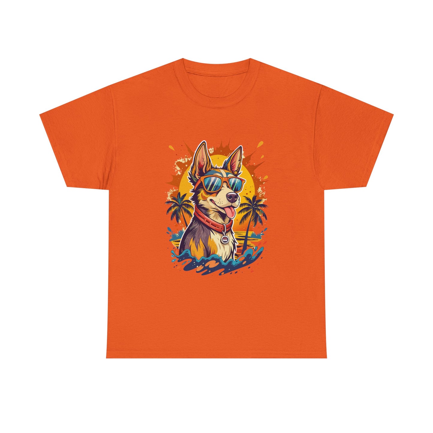 Cool Corgi Summer Tee — Sunglasses Dog Beach T-Shirt