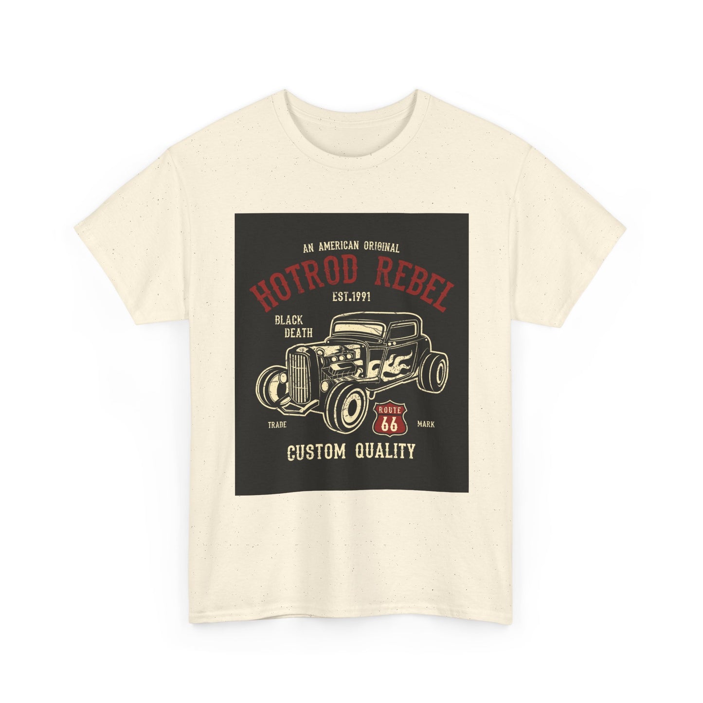 Hotrod Rebel T-Shirt – Vintage Custom Car Graphic Tee