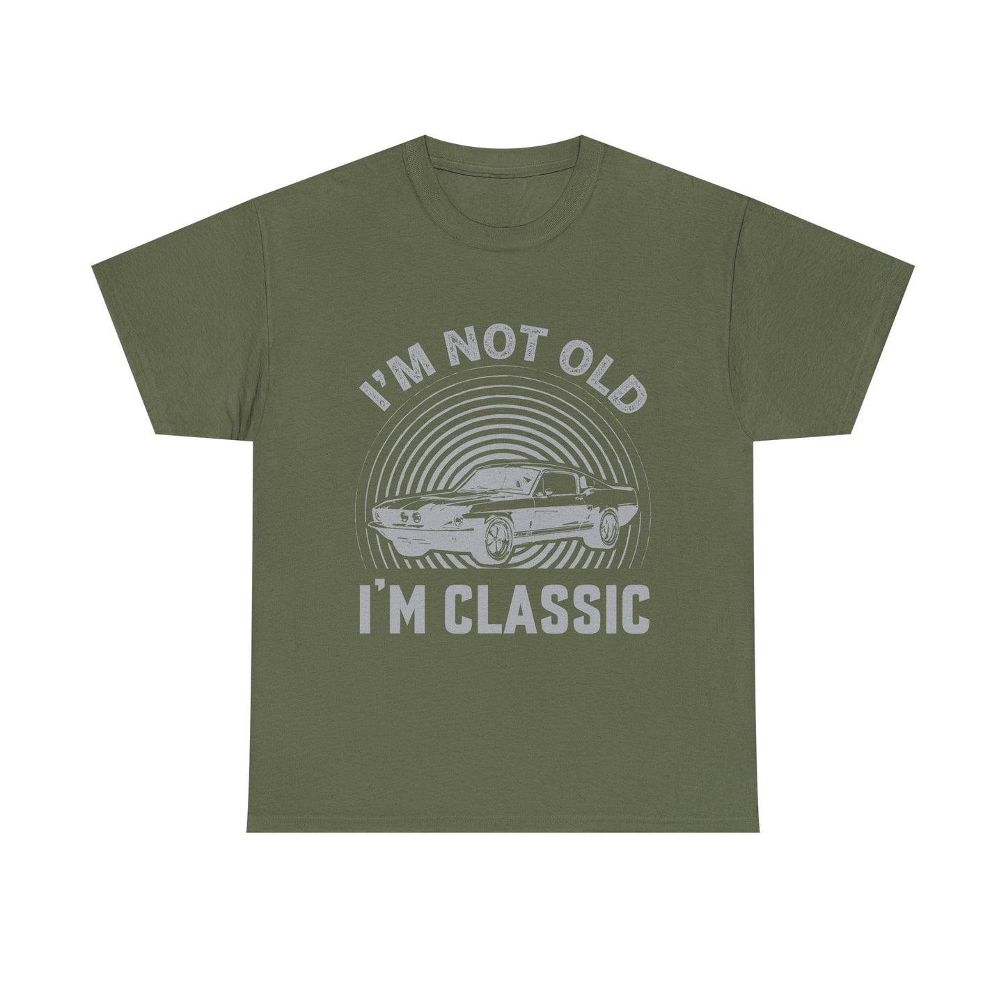 Classic Car Tee – "I’m Not Old I’m Classic" Vintage Muscle Car T-Shirt