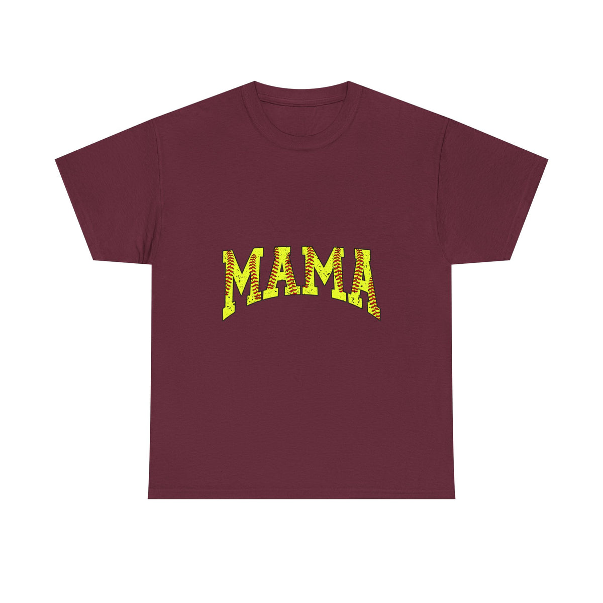 Mama Yellow Tiger Stripe Graphic Tee