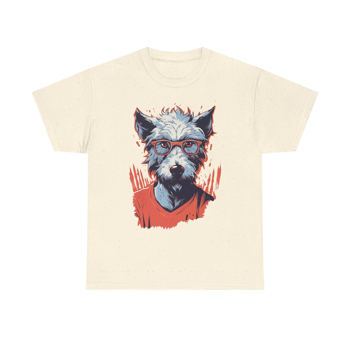 Hipster Dog T-Shirt — Cool Glasses Westie Graphic Tee