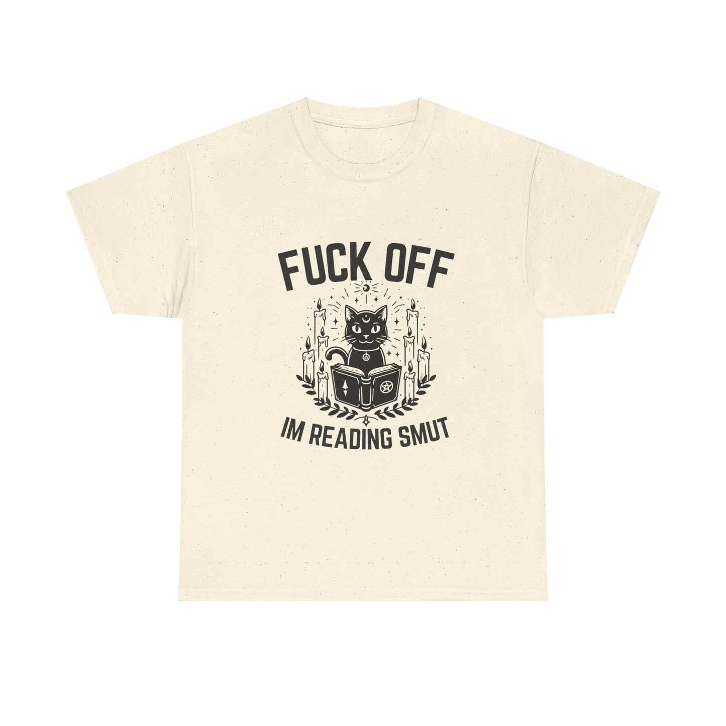 “Fuck Off I’m Reading Smut” Cat Witchbook T-Shirt