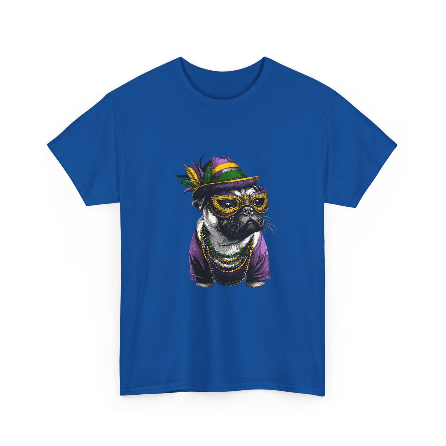 Mardi Gras Pug T-Shirt