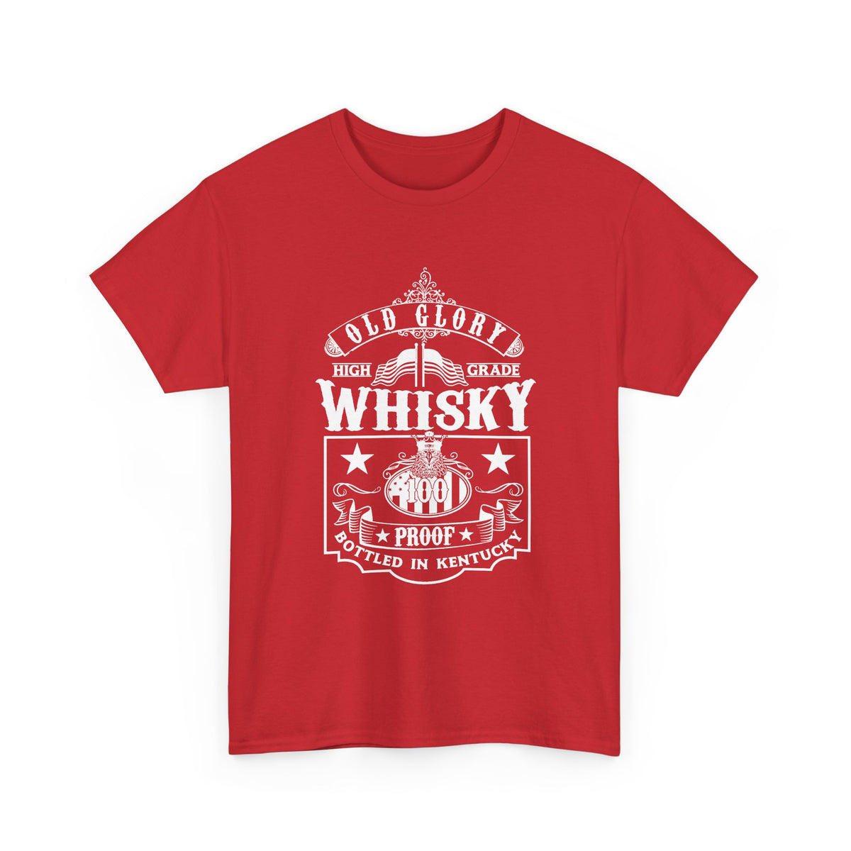 Whisky Distillery Crest T-Shirt — Vintage Bourbon Logo Tee