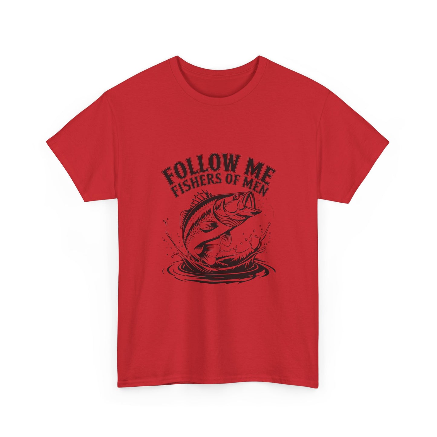 Follow Me Fishers of Men T-Shirt – Christian Fishing Graphic Tee