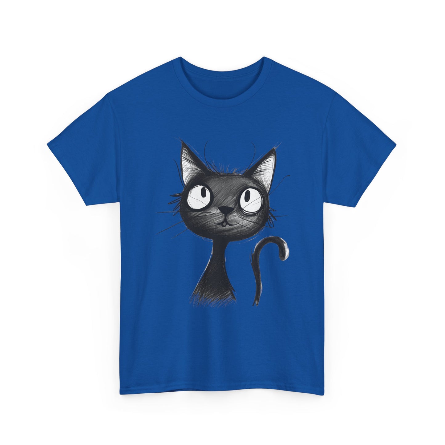 Whimsical Black Cat