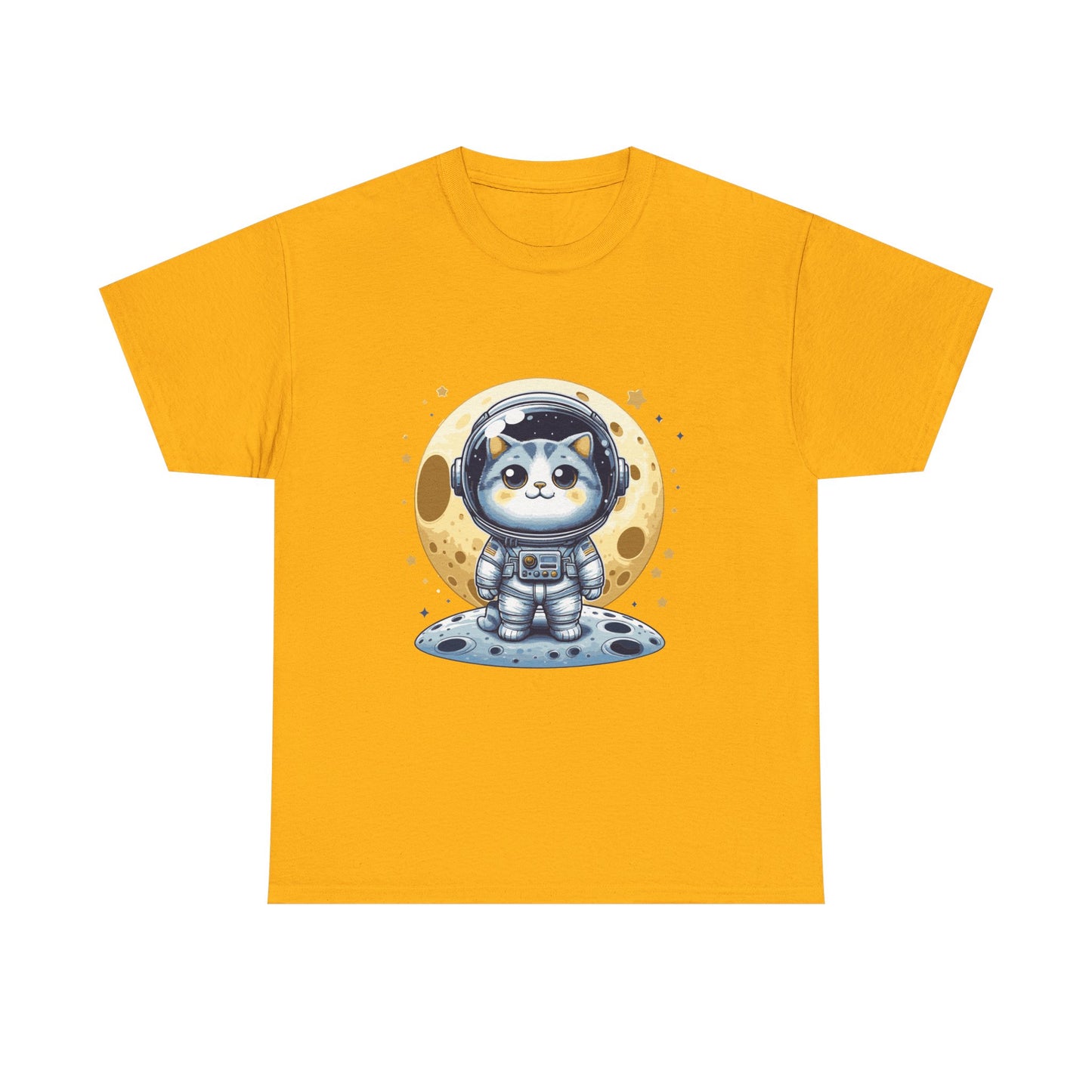 Astronaut Cat T-Shirt — Cute Space Cat Tee