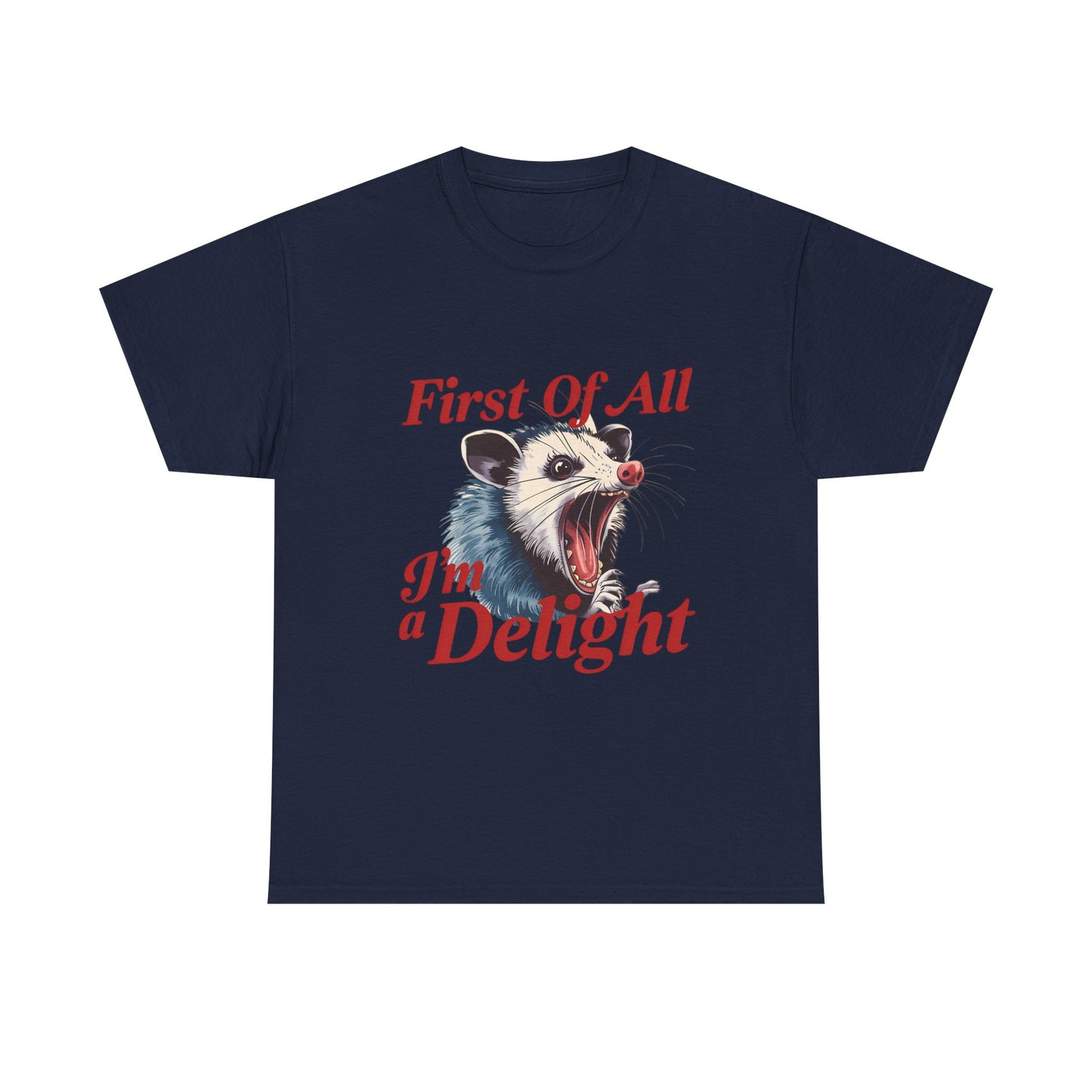 Possum 'First Of All I'm a Delight' Graphic Tee