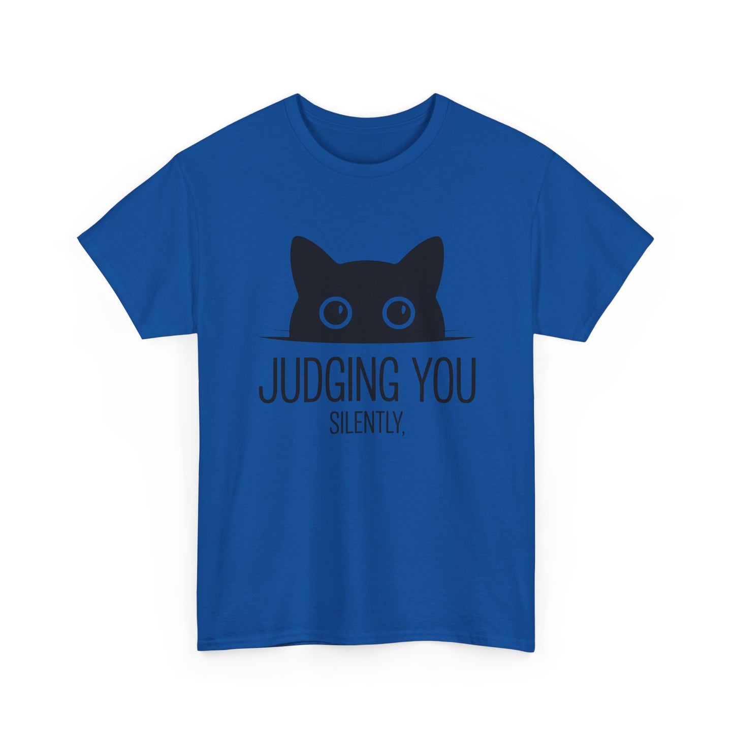 Cat "Judging You Silently" T-Shirt