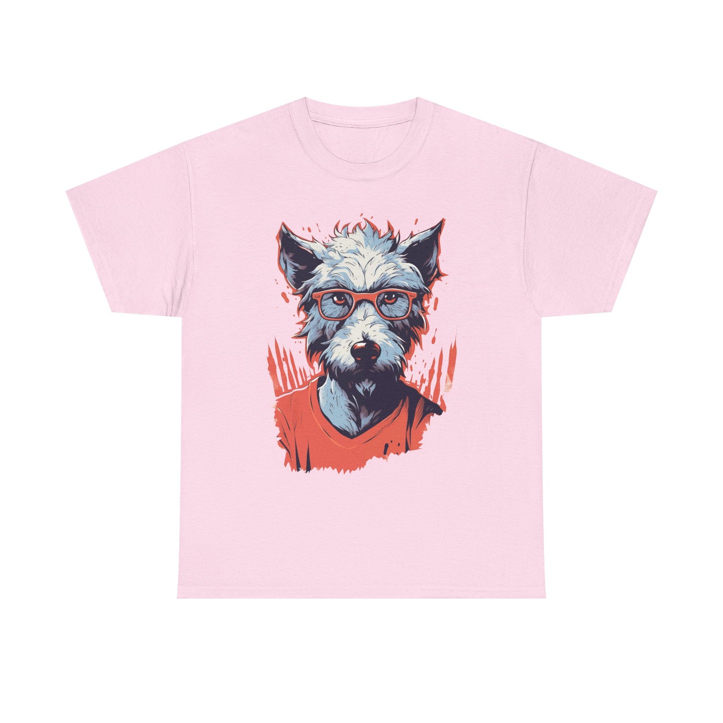 Hipster Dog T-Shirt — Cool Glasses Westie Graphic Tee