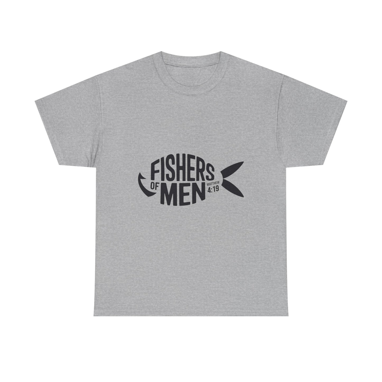 Fishing T-Shirt - "Fishers of Men" Christian Faith Graphic Tee